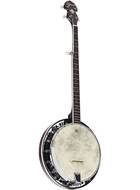Ozark 2306GBK 5 String Banjo Black