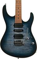 Suhr Modern Plus Faded Trans Whale Blue Burst Maple Fingerboard HSH #91392