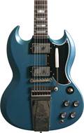 Gibson Custom Shop Murphy Lab 1964 SG Standard Reissue with Maestro Vibrola Ultra Light Aged Pelham Blue (Nearly New) #400024