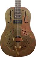 National Reso-Phonic Raw 12 Fret Brass  with Lollar P90 (Ex-Demo) #25060
