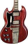 Gibson Custom Shop 1964 SG Standard Reissue with Maestro Vibrola VOS Cherry Red Left Handed 