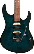 Suhr guitarguitar Dealer Select Modern Plus Trans Teal Burst Pau Ferro Fingerboard #92013