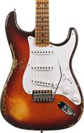 Fender Custom Shop 1955 Stratocaster Heavy Relic Faded Violin Burst #CZ589405