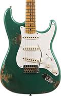 Fender Custom Shop 1957 Stratocaster Heavy Relic Aged Sherwood Green Metallic #R148334