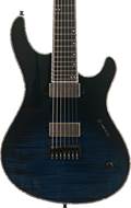 Mayones Regius 7 4A Flamed Maple Trans Light Blue Spirit #RF2603260