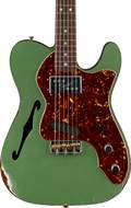 Fender Custom Shop Limited Edition '72 Telecaster Custom Thinline Relic Sage Green Metallic