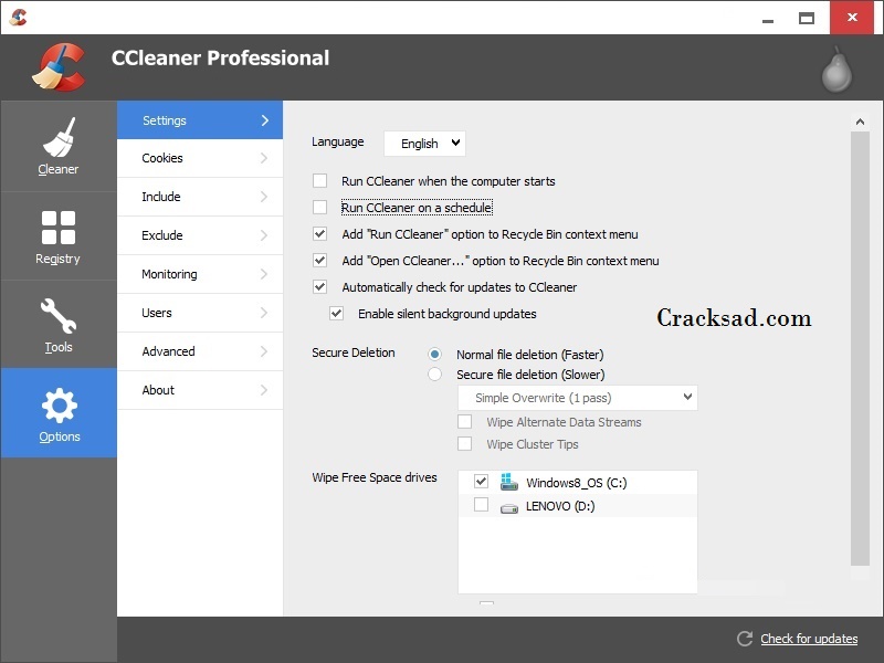 CCleaner Pro Full Crack
