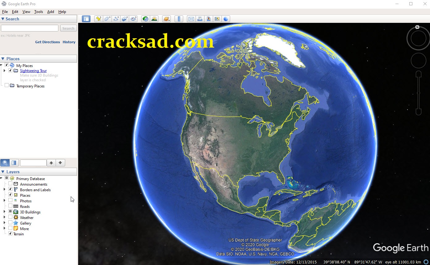 Google Earth Pro 7.3.6.9750 Crack + Torrent Download [Latest]