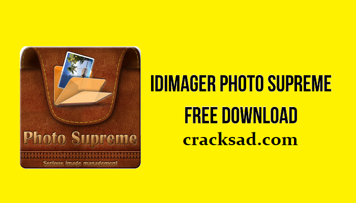 IDimager Photo Supreme Crack
