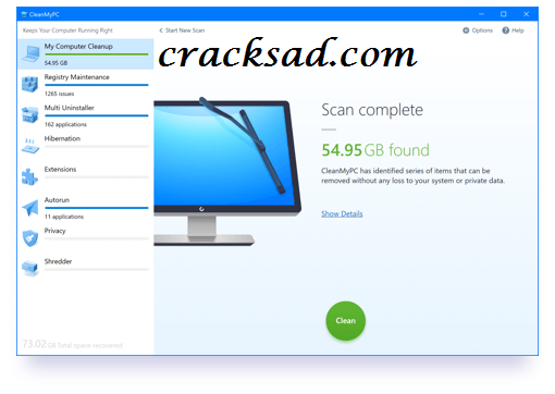 CleanMyPC Cracked