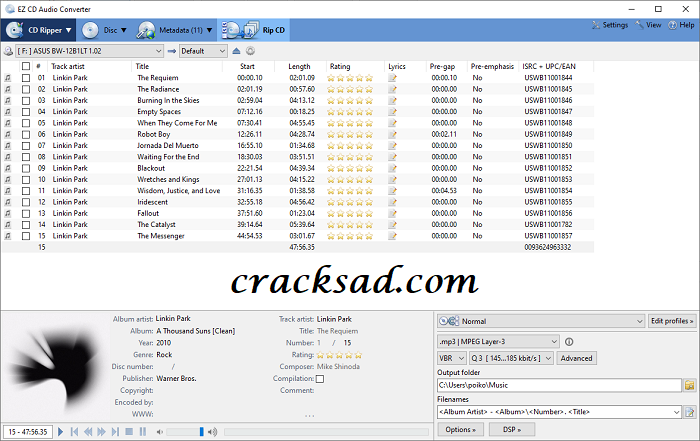 EZ CD Audio Converter Serial Key