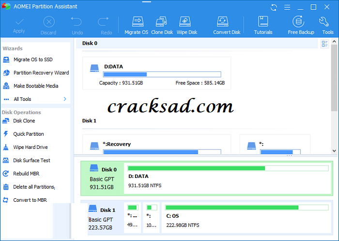 AOMEI Partition Assistant License Code