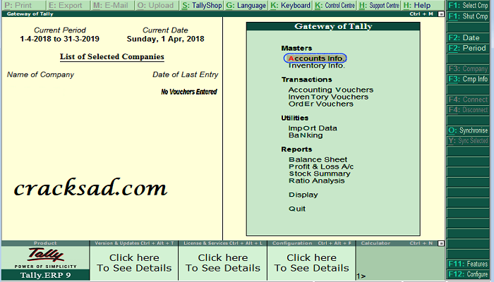 Tally ERP 9 Serial Number